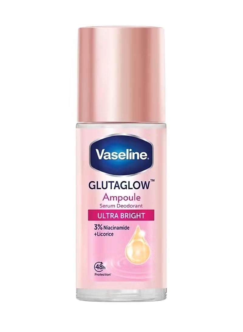 Vaseline Gluta Glow Ultra Bright Deodorant Ampoule - 45 ml