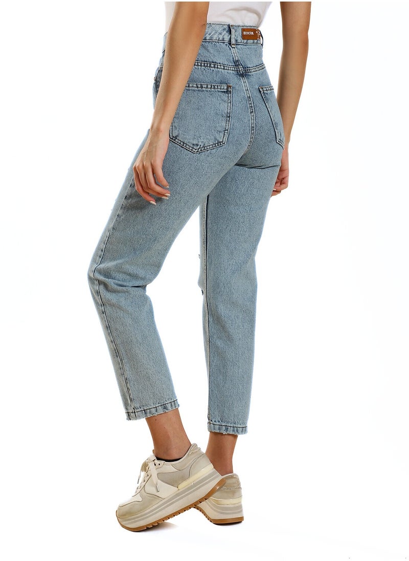 Coctail - 9823-jeans pants-blue - Image 1