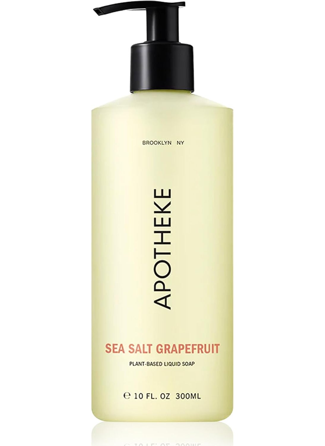 APOTHEKE - APOTHEKE Liquid Hand Soap, Sea Salt Grapefruit (10 Fl Oz) - Hydrating Hand Wash with Natural Coconut & Aloe Vera - Image 1