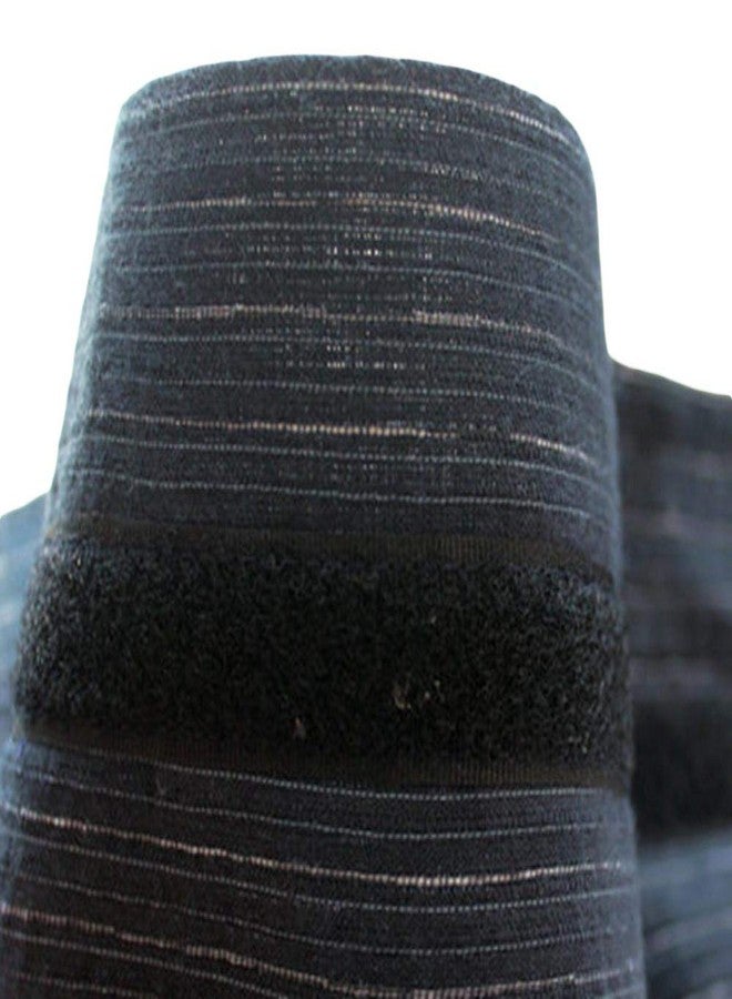 ZooBoo Japanese Kimono Obi Belt - Mens Traditional Vintage Waist Judo Wrap Waistband Pattern (Pure black) - Image 4