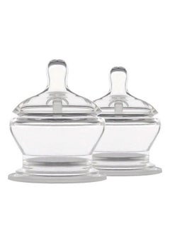 PopYum Stage 2 Medium Flow Nipples 2 Pack  - Image 2