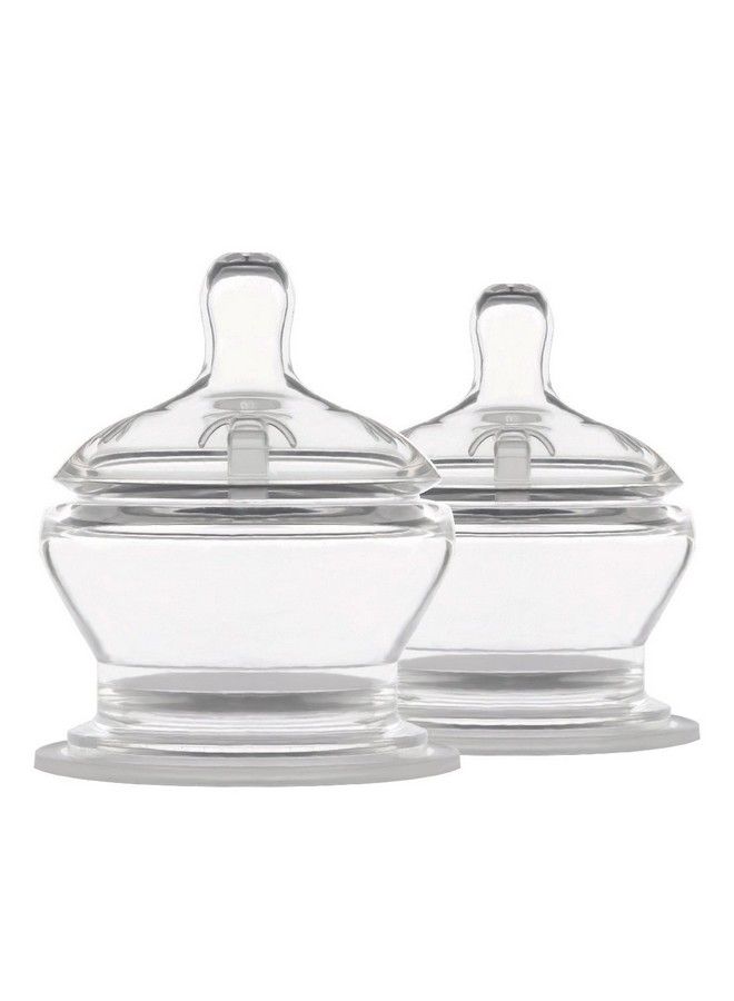 PopYum Stage 2 Medium Flow Nipples 2 Pack  - Image 2