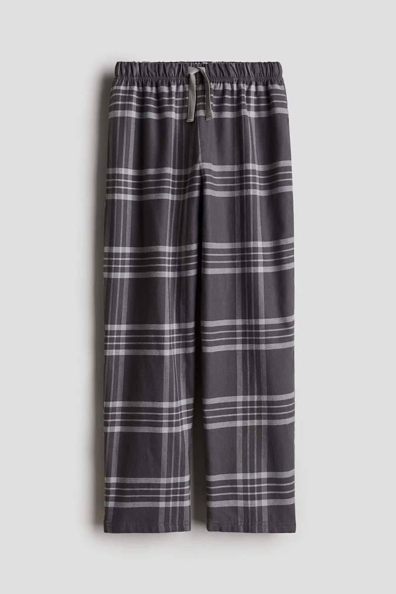 H&M Cotton twill pyjama bottoms