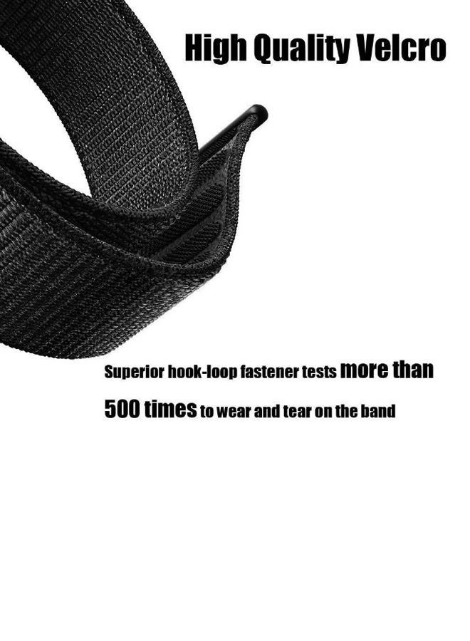 NIBEMINENT Smartwatch Band For Apple Watch Series 1 2 3 42 mm Black - Image 2