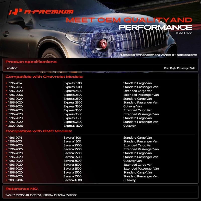 A-Premium Rear Right Side Sliding Door Latch Lock Actuator for Chevy & GMC Vehicles - Image 2