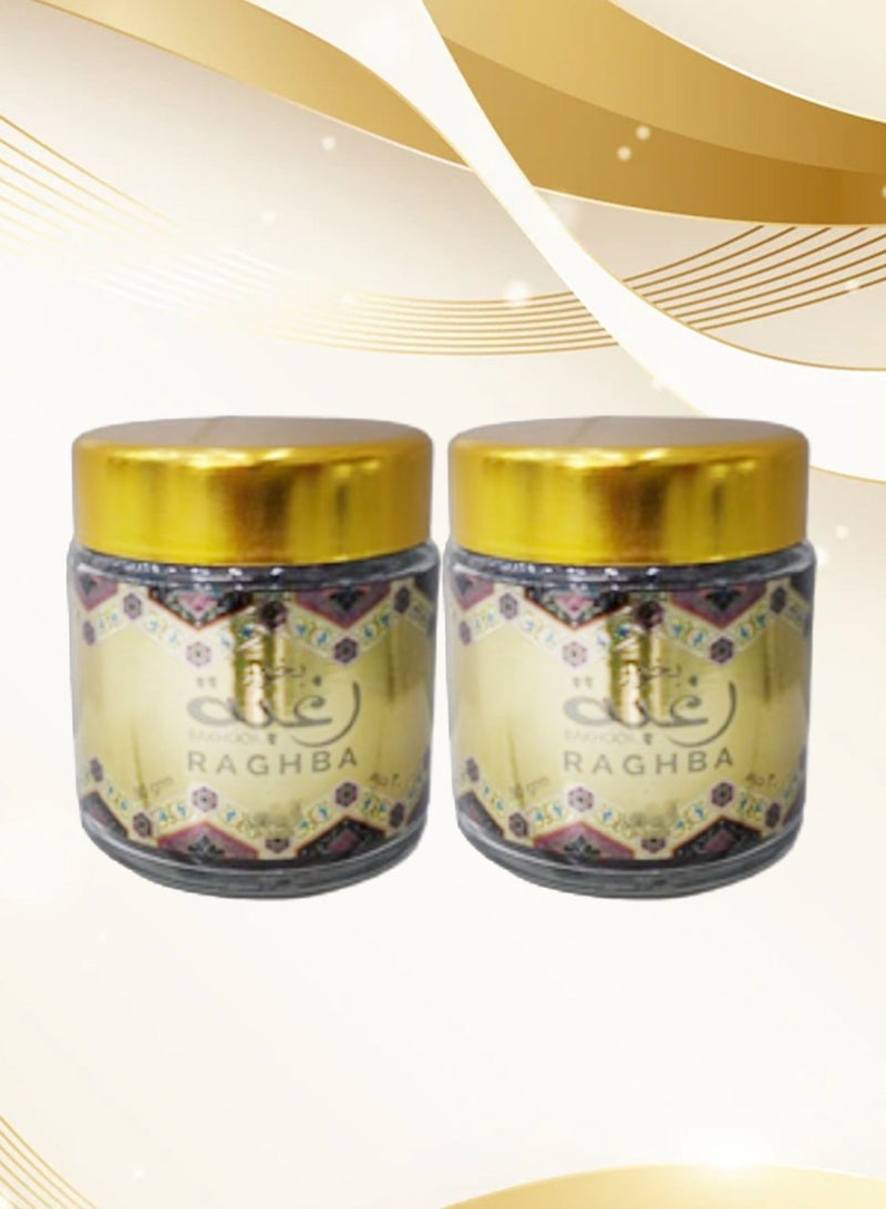 RAGHBA 2 Pieces Bakhoor Raghba 30 Gram - Image 1