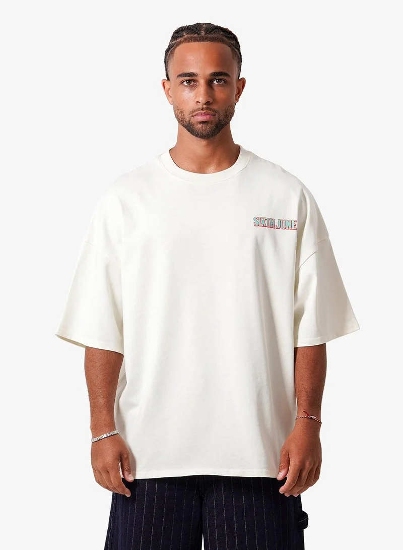 Sixth June Fruit Seller Oversized Ss Tshi