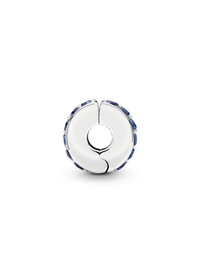 باندورا Blue Sparkle Clip Charm