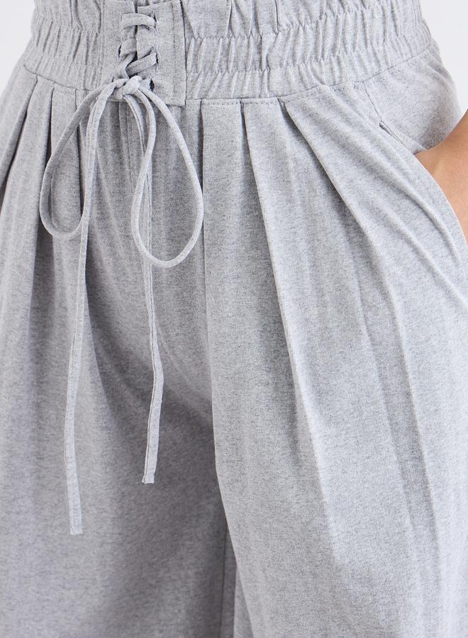 ستايلي بنطال جوغر بأرجل واسعة - Image 3