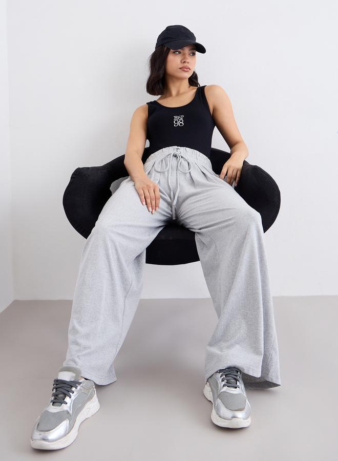 ستايلي بنطال جوغر بأرجل واسعة - Image 5