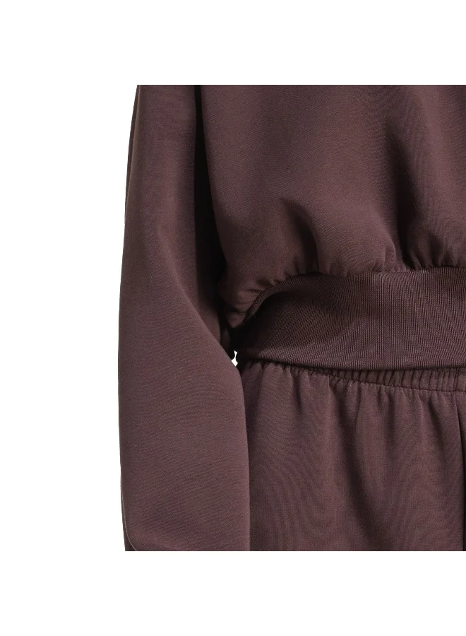 adidas Adidas W All Szn Sl Sw Brown Sweatshirt (Long Sleeve) Sweatshirts For Women