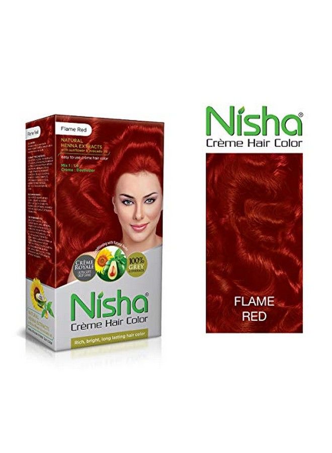 Nisha Cream hair color (150 ml;each) with Rich Bright Long Lasting Shine Hair Color NO AMMONIA Cream FORMULA smooth care for your precious hair! v (Pack of 3) - Image 3