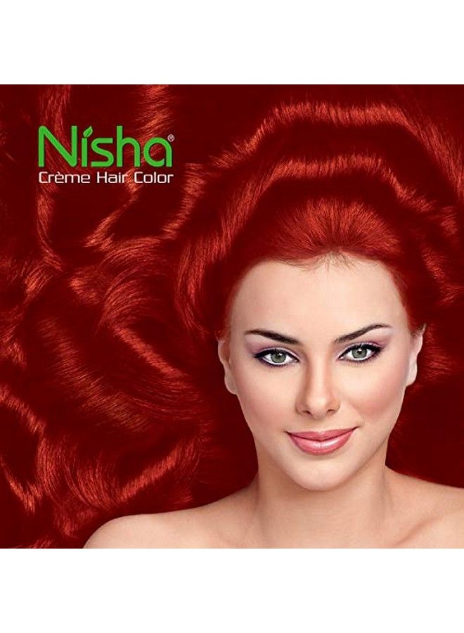 Nisha Cream hair color (150 ml;each) with Rich Bright Long Lasting Shine Hair Color NO AMMONIA Cream FORMULA smooth care for your precious hair! v (Pack of 3) - Image 4