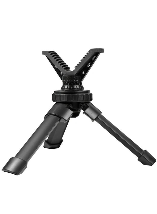 Compact Lightweight Hunting Camera Tripod HTPT601 With Rotating V Head Adjustable Height - Image 2