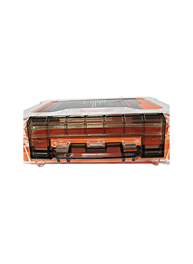 PROMASS promass Field Box Waterproof Case, Large, Dry Box with Wrist Strap for Boat, Kayak, and Camping, Outdoor Gear Storage, Clear/Orange, Size: 23W x 15D x 6.8H cm- 320072  - Image 3