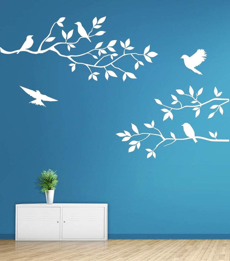 bpa Branch Wall Decal - Birds Trees Wall Sticker - Image 1