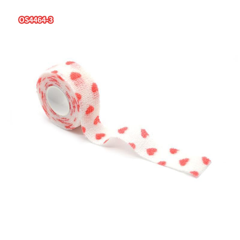 1 Rolls Self Adherent Cohesive Wrap Bandage Non-Woven Bandage Calluses-Proof Breathable 1.0 Inch x 5 Yards for School Students - Image 2