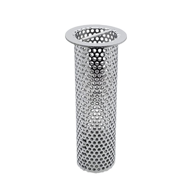 Commercial Flood Drain Strainer 1 2 Diameter x 6 Tall Cylinder