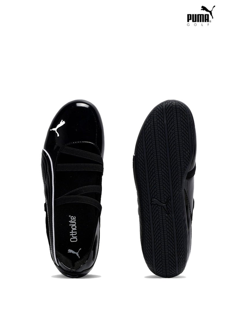 Puma SGB Speedcat Ballet Flats for Women | Glossy Black | Comfort Shoes - Image 3