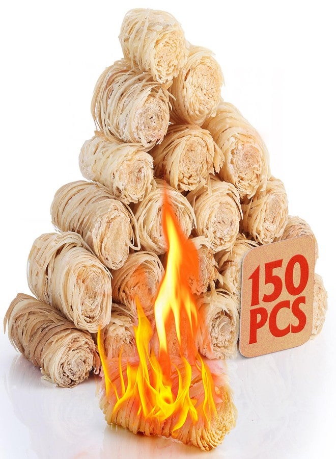 USKICH Fire Starter,150Pcs Natural Fire Starters for Campfires,Grill,BBQ,Fireplace-Waterproof,Weather Resistant Fire Starter Sticks-Camp Firestarter Accessories Kit Tools Long Burning Starter Grilling - Image 1