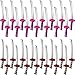 Fahacop 30 Pack 30 Inch Inflatable Ninja Sword Blow Up Samurai Swords Inflatable Katana for Summer Pool Birthday Party Favors 2 Colors - Image 2