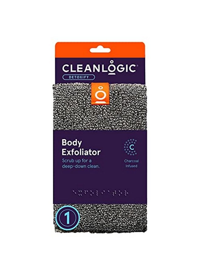 cleanlogic Leanlogic Detox Purifying Charcoal Body Scrubber 1 Count - Image 1