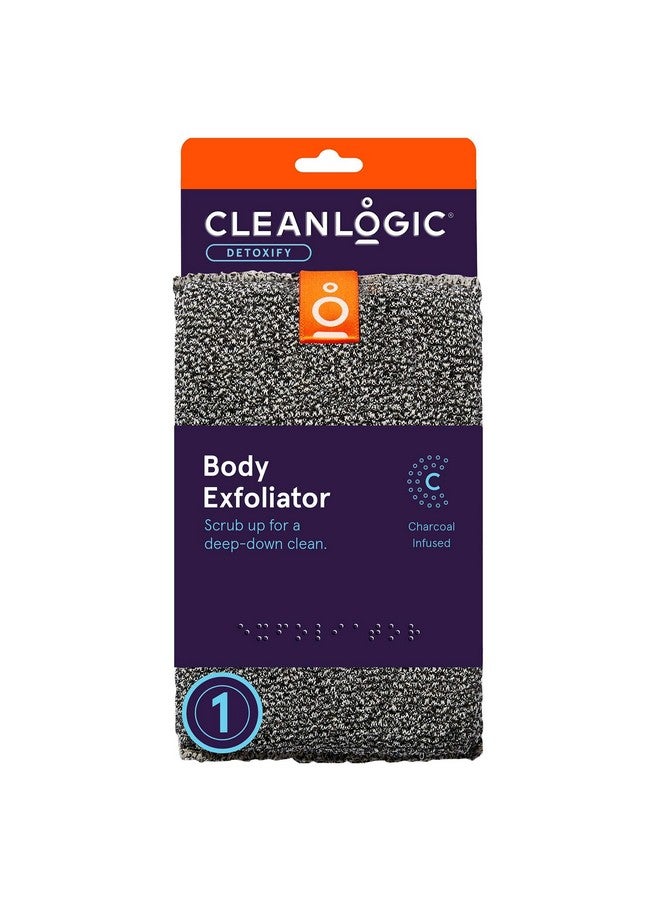 cleanlogic Leanlogic Detox Purifying Charcoal Body Scrubber 1 Count - Image 2