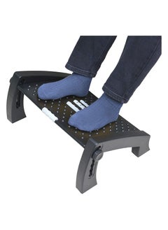 RATSAW Under Desk Footrest With Massage Surface Foot Rest Ergonomic Adjustable Foot Stool Stand With Firm Non Slip Legs  - Image 1