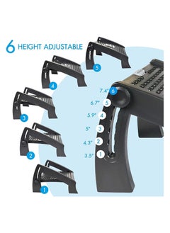 RATSAW Under Desk Footrest With Massage Surface Foot Rest Ergonomic Adjustable Foot Stool Stand With Firm Non Slip Legs  - Image 5