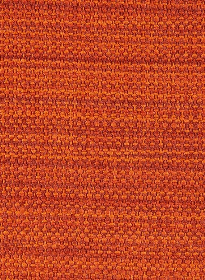 DII Variegated Tabletop Collection, Placemat Set3x19, Burnt Orange, 6 Piece - Image 2