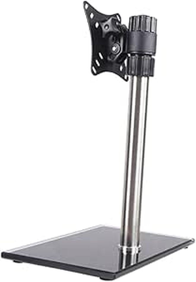 Adjustable Monitor Stand Mount for LCD Screens with Height and Angle Adjustment for Space Saving - Image 1