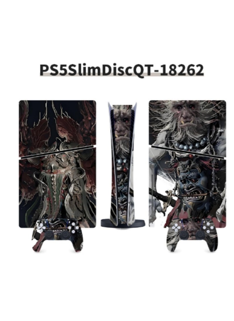 MQD - Suitable For Sony PS5 Gaming Console Black Myth Wukong Full Set Of Stickers - Image 1