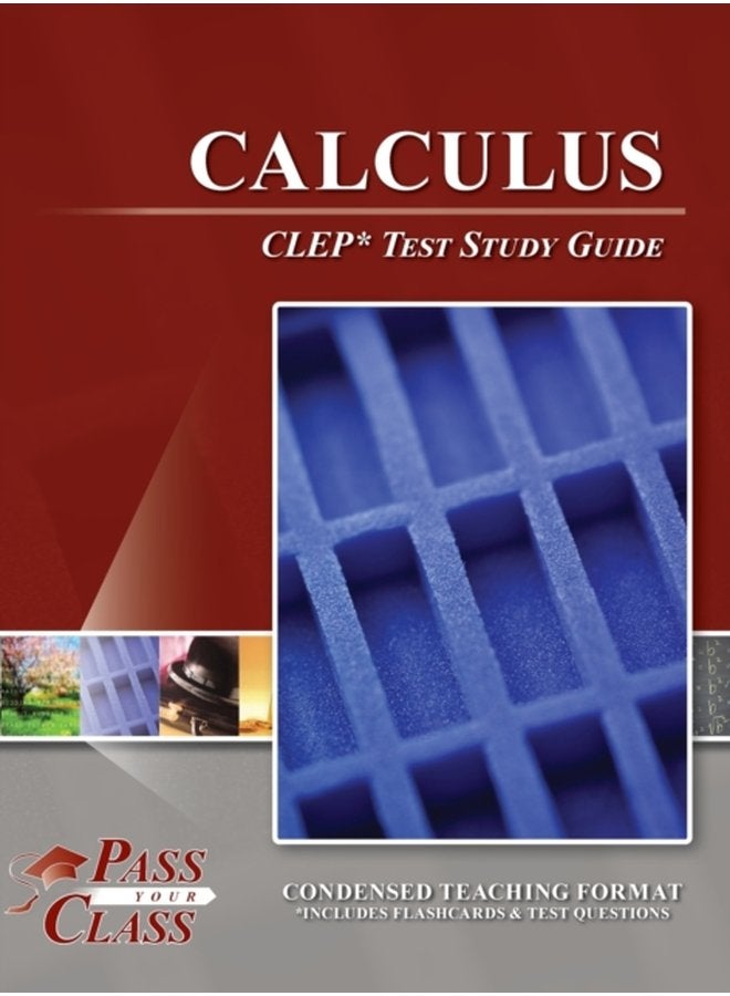 Calculus CLEP Test Study Guide - Hardback