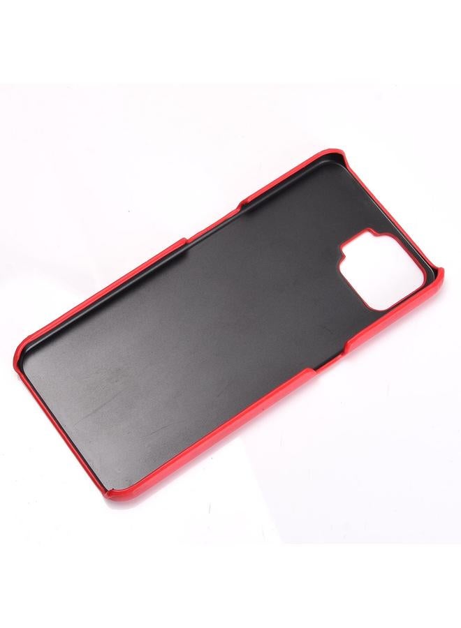 اس-توب جراب لهاتف OPPO F17 / A73 2020 مقاوم للصدمات من مادة الليتشي PC + PU - Image 5