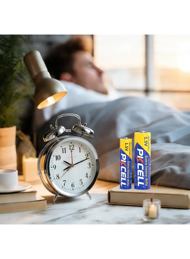 بي كي سيل AA Batteries 80 Pack, Double A Batteries 1.5V Carbon Zinc Heavy Duty, Double AA Battery High-Performance Leak-Resistant Design for Remote, Clock, Flashlights - Image 2