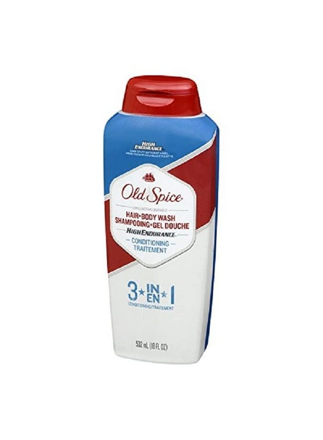 أولد سبايس غسول الشعر والجسم عالي التحمل من أولد سبايس - 18 أونصة - Image 1