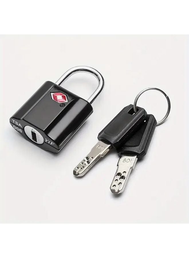 Style1 TSA Approved Luggage Lock With Key Compact Anti Theft Padlock For Travel - Image 2