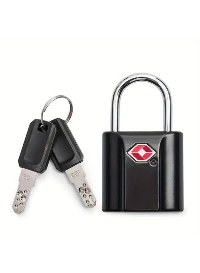 Style1 TSA Approved Luggage Lock With Key Compact Anti Theft Padlock For Travel - Image 1