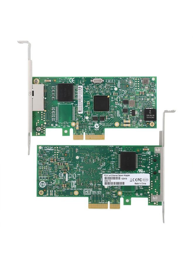 Thoraya - For Intel I350-AM2 Processor Gigabit PCI-E Dual Port Desktop Network Server Adapter - Image 1