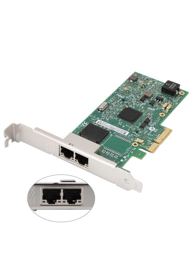 Thoraya - For Intel I350-AM2 Processor Gigabit PCI-E Dual Port Desktop Network Server Adapter - Image 1