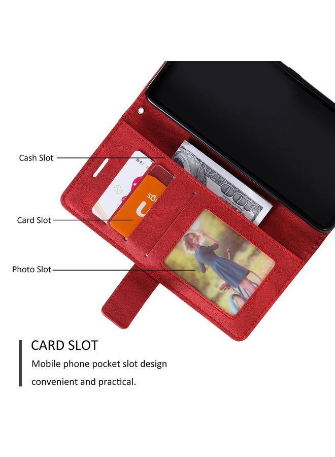 S-TOP Case For Realme 11 4G Global Skin Feel Splicing Leather Phone Case - Image 4