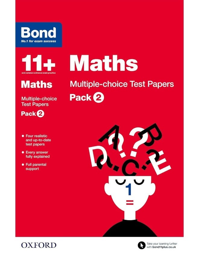 Bond 11+: Maths: Multiple-choice Test Papers: Pack 2 - Image 1