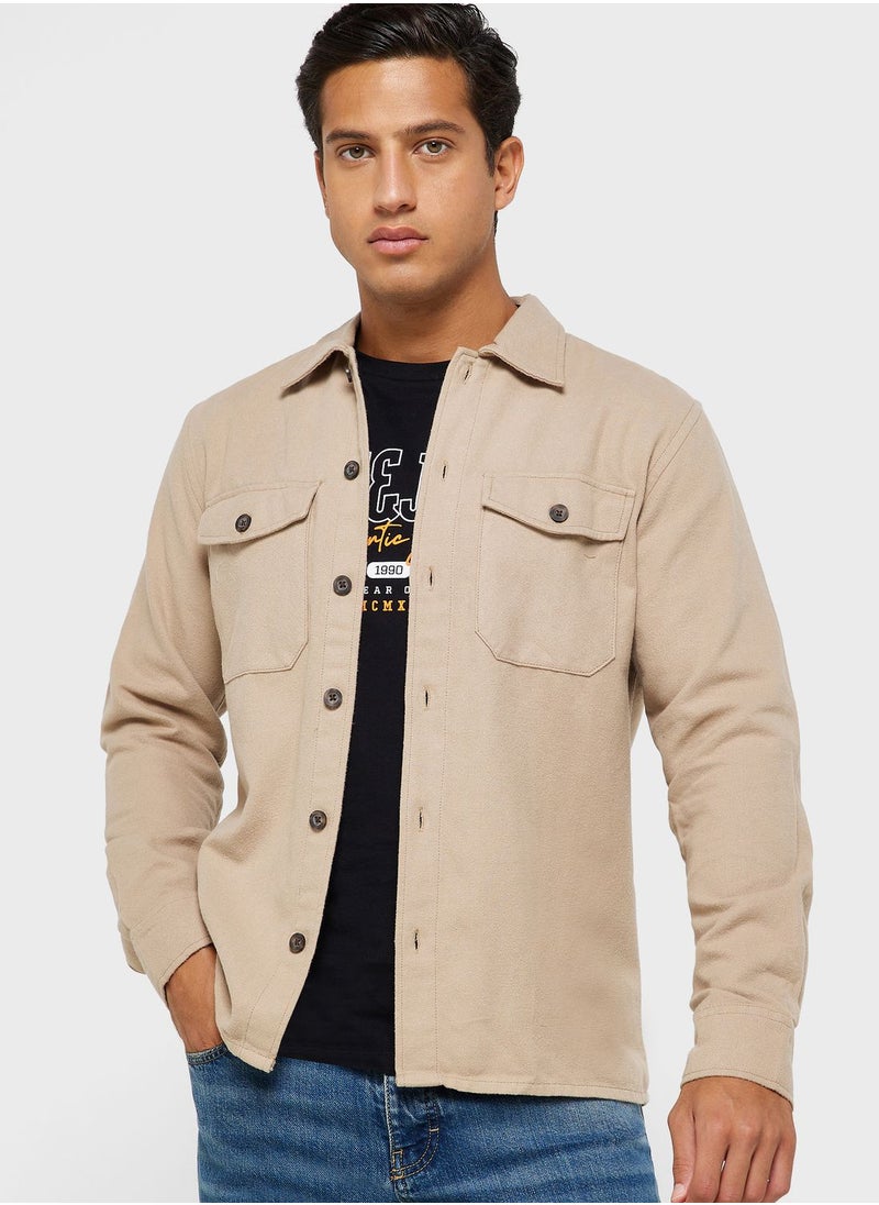 JACK & JONES - Flap Pocket Regular Fit Shirt - Image 1