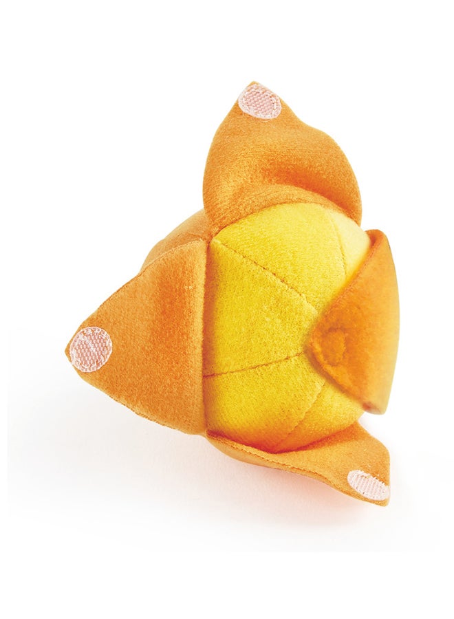 هيب سلة فواكه هايب للأطفال الصغار | مجموعة ألعاب طعام قماشية مع موز وتفاح وأناناس والمزيد | ألعاب فواكه قماشية للأطفال من 18 شهرًا فما فوق - Image 3