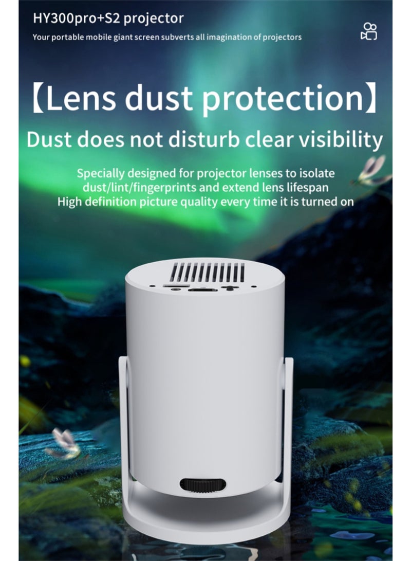 Mi VAZA Short Throw Projector - Powered by Power Bank - Support 4K - 170ANSI Lumen - Portable Projector with Auto Keystone Correction, Android 13, 5G Wifi 6, Bluetooth 5.0 - Mobile Home Theater - Compatible with Android/iOS/Windows/TV Stick/HDMI/USB/Game Controller/Computer/Laptop/Smartphone - Image 3