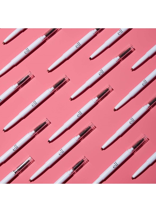 elf قلم حواجب فوري الرفع، مزدوج الجوانب، دقيق، طرف رفيع، يشكل، يحدد، يملأ الحواجب، يحدد، يمشط، يروض، 0.006 أونصة، بني غامق، 1 عدد - Image 3