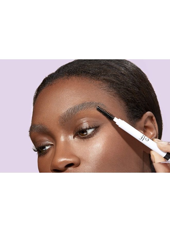 elf قلم حواجب فوري الرفع، مزدوج الجوانب، دقيق، طرف رفيع، يشكل، يحدد، يملأ الحواجب، يحدد، يمشط، يروض، 0.006 أونصة، بني غامق، 1 عدد - Image 5