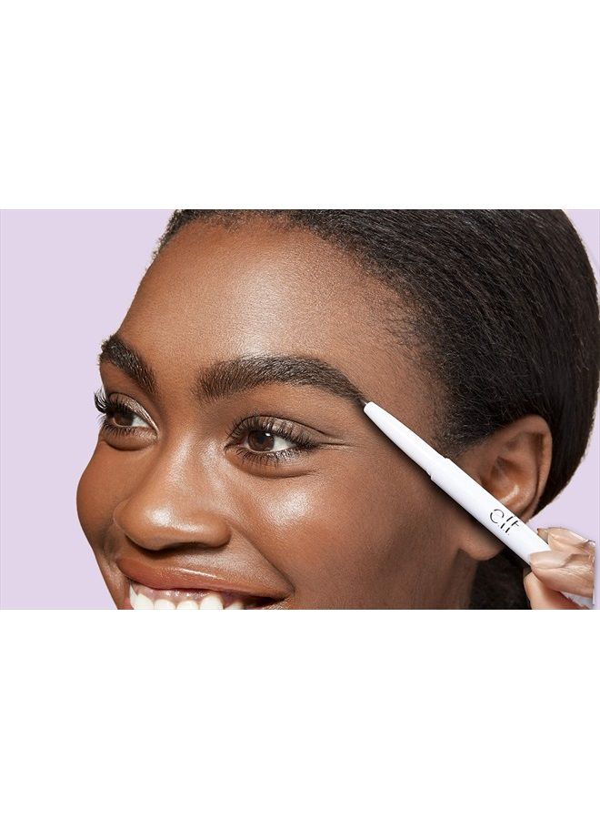 elf قلم حواجب فوري الرفع، مزدوج الجوانب، دقيق، طرف رفيع، يشكل، يحدد، يملأ الحواجب، يحدد، يمشط، يروض، 0.006 أونصة، بني غامق، 1 عدد - Image 4