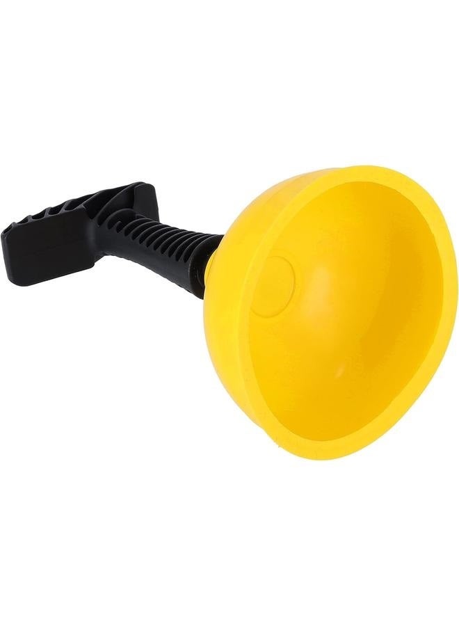 ماركة غير محددة مكبس صغير، مطاطي بمقبض بلاستيكي، Rf10295، تصميم مضغوط متين وطويل الأمد، سهل التخزين، يمكن استخدامه في الحمام أو حوض المطبخ، متعدد الاستخدامات  - Image 4