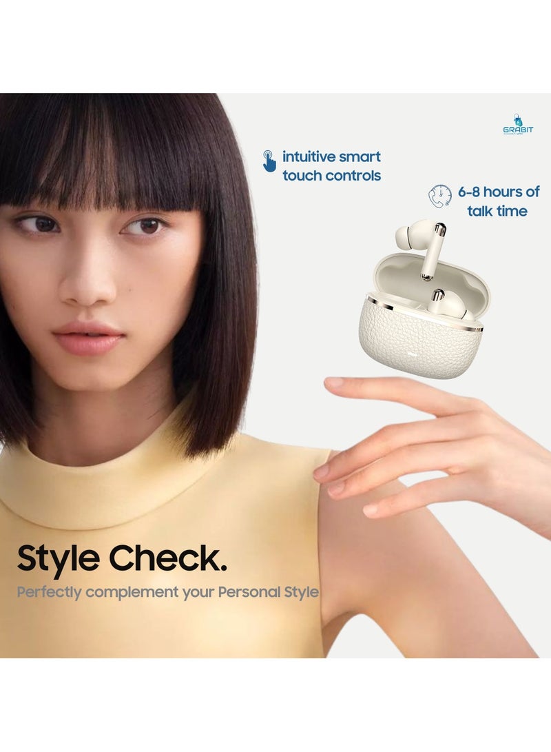 GRABIT GTUNES-GRAVELS True Wireless Earbuds – ANC, Quad-Mic Clarity, HD Sound, Fast Type-C Charging  - Image 3